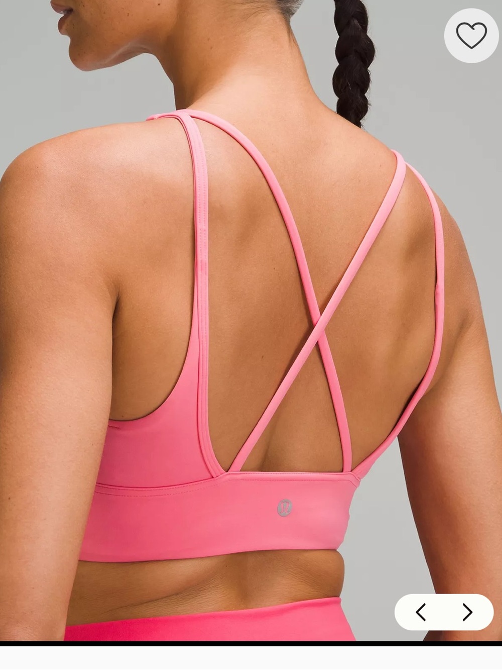 Lululemon In Alignment Longline Bra - Picture 4 of 6